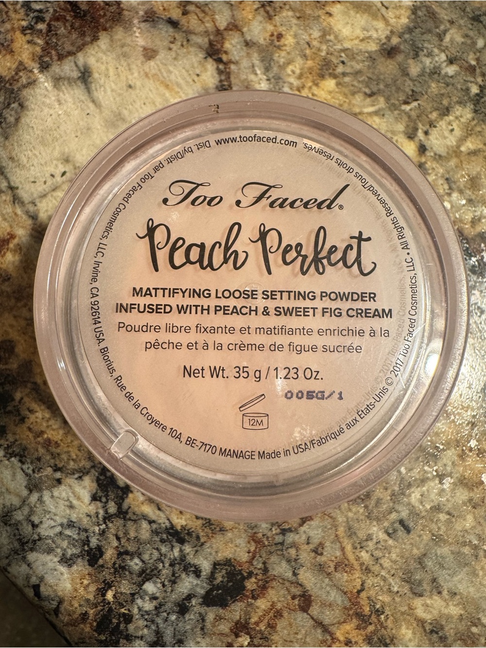 Too Faced Peach Perfect Setting Powder - Picture 3 of 4